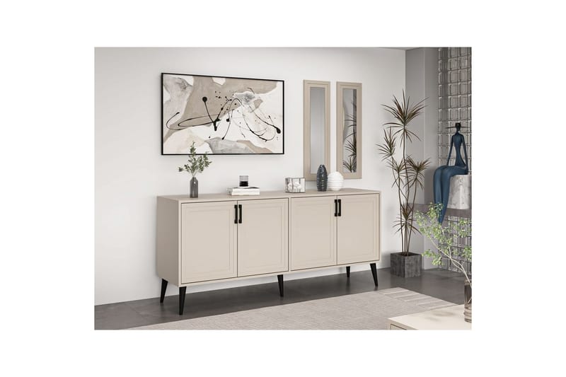 Syrri Konsolipöytä 180 cm - Hiekkakivi - Huonekalut - Pöytä & ruokailuryhmä - Apupöytä & sivupöytä - Konsolipöytä