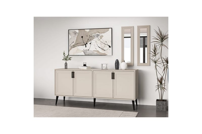 Syrri Konsolipöytä 180 cm - Hiekkakivi - Huonekalut - Pöytä & ruokailuryhmä - Apupöytä & sivupöytä - Konsolipöytä