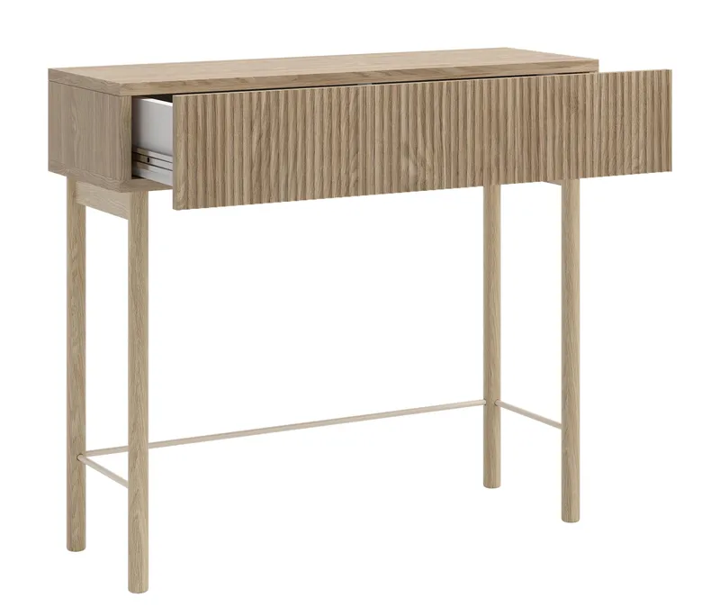 Takayo Konsolipöytä 90 cm - Tammi - Huonekalut - Pöytä & ruokailuryhmä - Apupöytä & sivupöytä - Eteispöytä