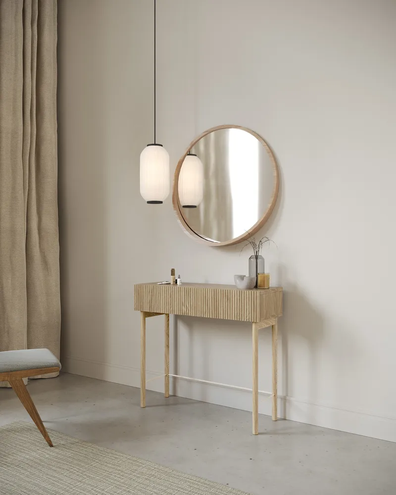 Takayo Konsolipöytä 90 cm - Tammi - Huonekalut - Pöytä & ruokailuryhmä - Apupöytä & sivupöytä - Eteispöytä