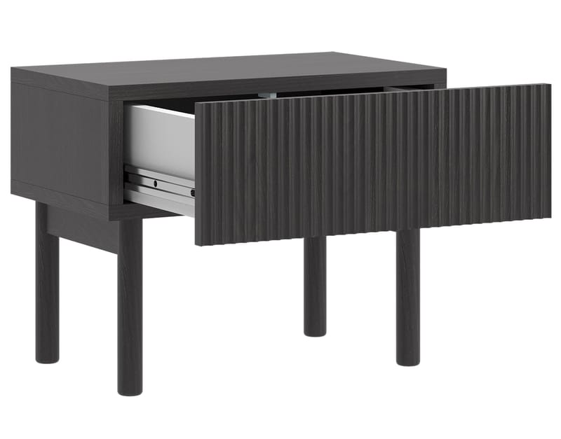 Takayo Yöpöytä 50 cm - Musta - Huonekalut - Pöytä & ruokailuryhmä - Apupöytä & sivupöytä - Yöpöytä