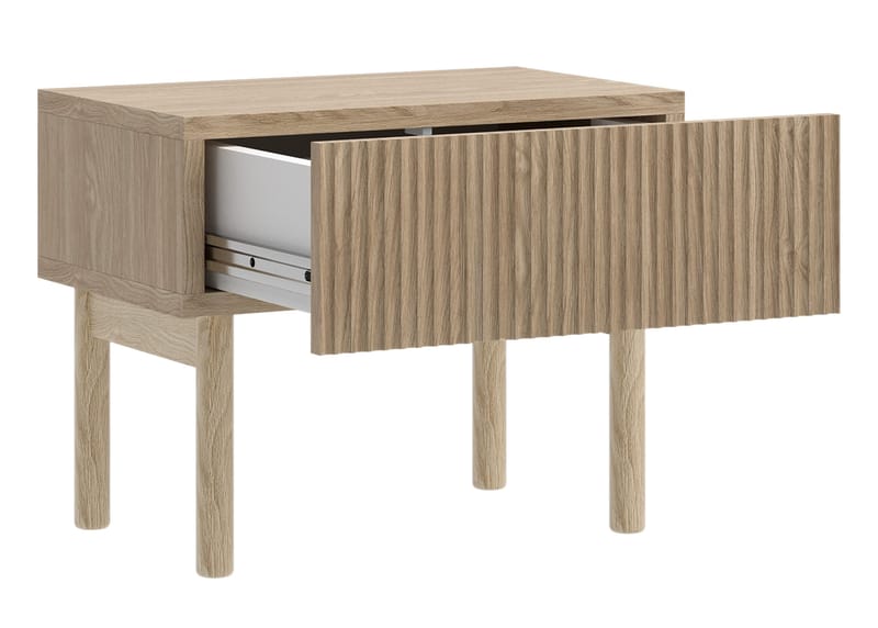 Takayo Yöpöytä 50 cm - Tammi - Huonekalut - Pöytä & ruokailuryhmä - Apupöytä & sivupöytä - Yöpöytä