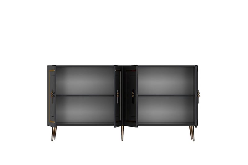 Talon Konsolipöytä 150 cm - Antrasiitti/Keltainend - Huonekalut - Pöytä & ruokailuryhmä - Apupöytä & sivupöytä - Konsolipöytä