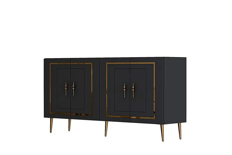 Talon Konsolipöytä 150 cm, Antrasiitti/Keltainend