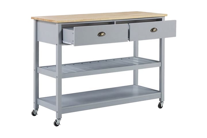 Tarjoilupöytä Pulcifer 120 cm - Harmaa - Apupöytä & sivupöytä