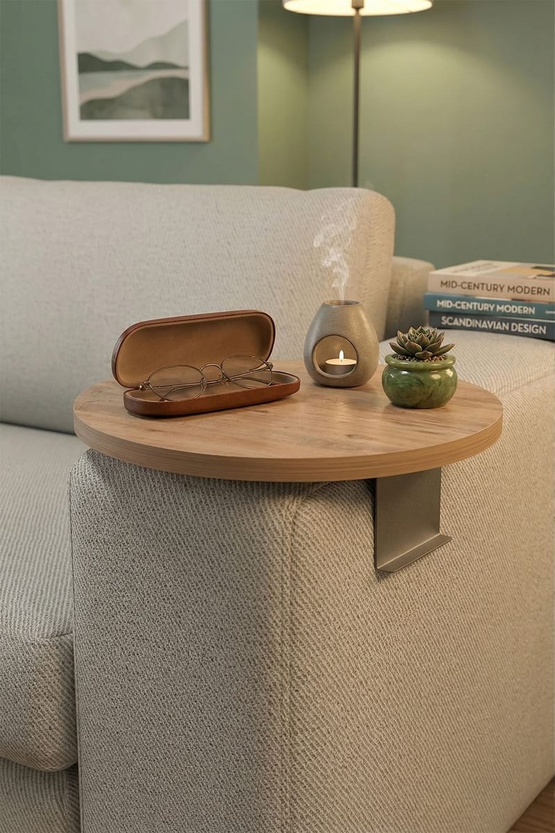 Armrest Table Homitis - Huonekalut - Pöytä & ruokailuryhmä - Apupöytä & sivupöytä - Tarjotinpöytä & pikkupöytä