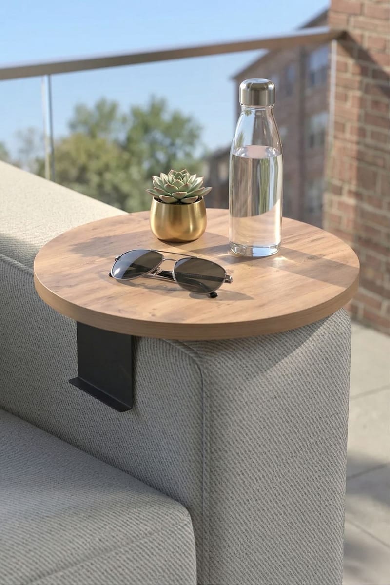 Armrest Table Homitis - Huonekalut - Pöytä & ruokailuryhmä - Apupöytä & sivupöytä - Tarjotinpöytä & pikkupöytä