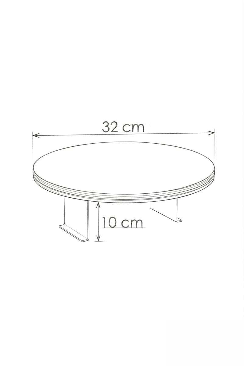 Armrest Table Homitis - Huonekalut - Pöytä & ruokailuryhmä - Apupöytä & sivupöytä - Tarjotinpöytä & pikkupöytä