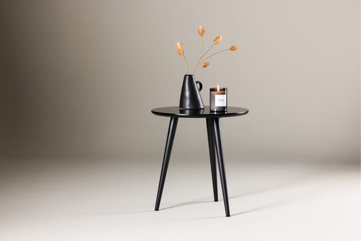 Askim Sivupöytä 50 cm Musta - Venture Home - Tarjotinpöytä & pikkupöytä - Lamppupöytä