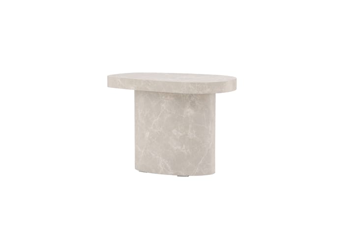 Båstad Sivupöytä 50x30 cm Vaaleanharmaa - Venture Home - Tarjotinpöytä & pikkupöytä - Lamppupöytä