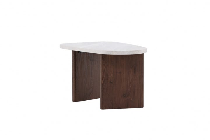 Grönvik Sivupöytä 70x45 cm Vaaleanharmaa - Venture Home - Tarjotinpöytä & pikkupöytä - Lamppupöytä