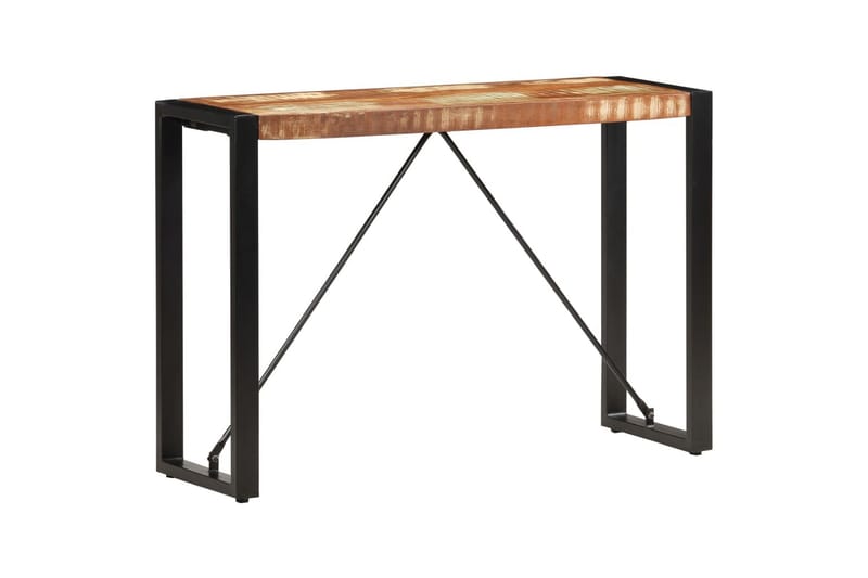 Konsolipöytä 110x35x76 cm täysi kierrätetty puu - Ruskea - Huonekalut - Pöytä & ruokailuryhmä - Apupöytä & sivupöytä - Tarjotinpöytä & pikkupöytä