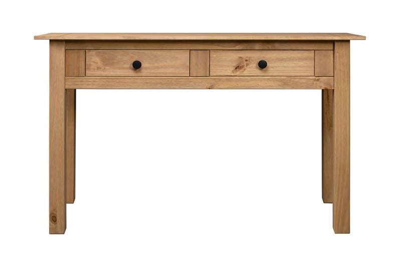 Konsolipöytä 110x40x72 cm täysi mänty Panama-sarja - Ruskea - Huonekalut - Pöytä & ruokailuryhmä - Apupöytä & sivupöytä - Tarjotinpöytä & pikkupöytä