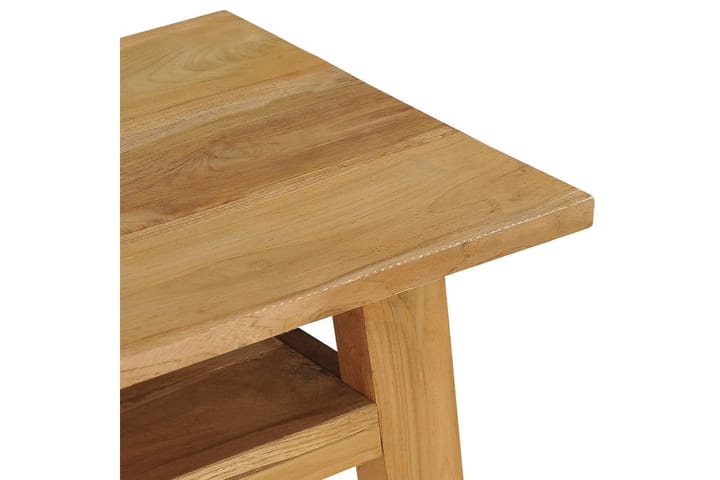 Konsolipöytä 120x35x75 cm täysi tiikki - Ruskea - Tarjotinpöytä & pikkupöytä - Lamppupöytä
