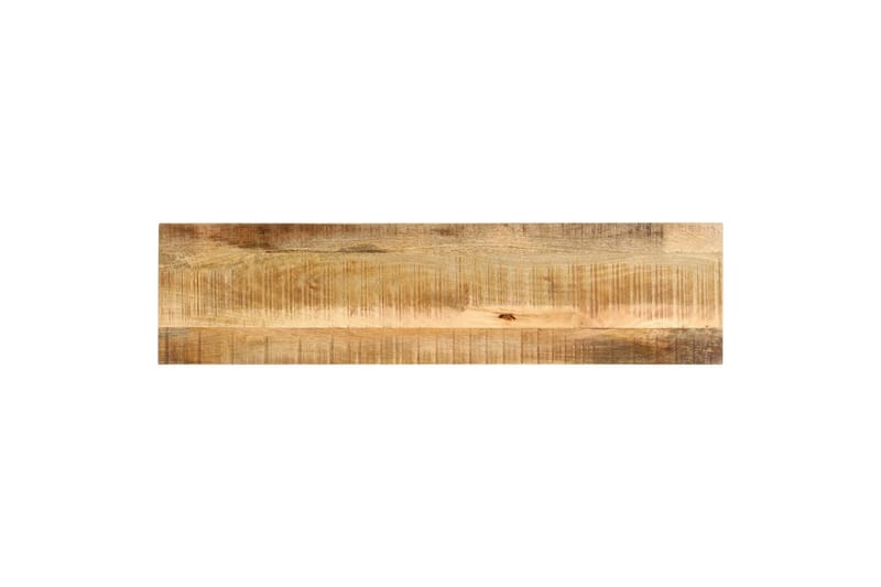 Konsolipöytä 140x35x76 cm täysi karkea mangopuu - Ruskea - Huonekalut - Pöytä & ruokailuryhmä - Apupöytä & sivupöytä - Tarjotinpöytä & pikkupöytä