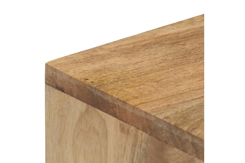Konsolipöytä 90x45x75 cm täysi mangopuu - Ruskea - Huonekalut - Pöytä & ruokailuryhmä - Apupöytä & sivupöytä - Tarjotinpöytä & pikkupöytä
