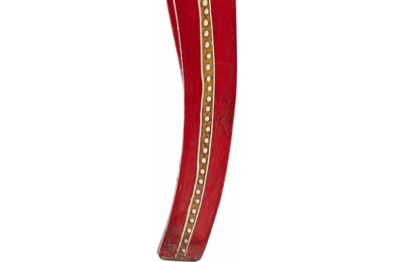 Ruokapöytä Villacian 38 cm - Punainen - Huonekalut - Pöytä & ruokailuryhmä - Apupöytä & sivupöytä - Tarjotinpöytä & pikkupöytä