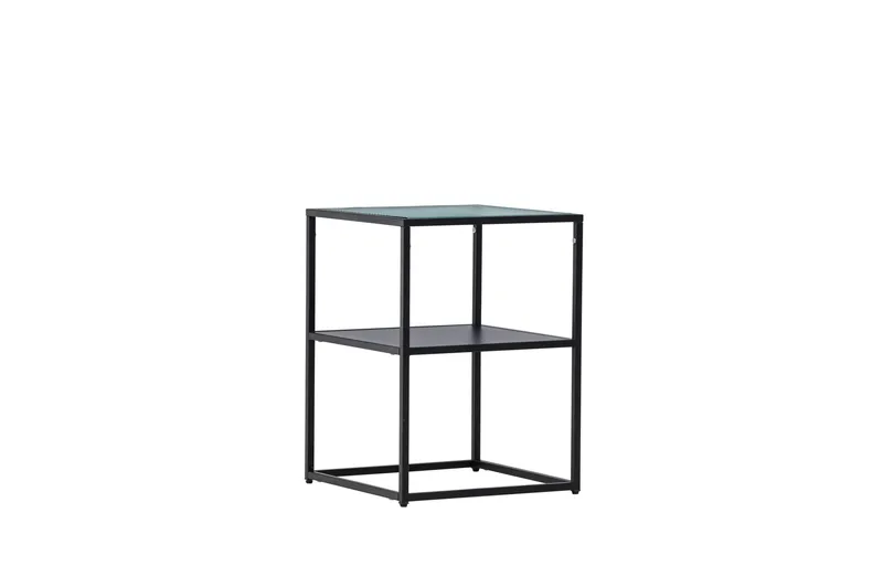 Sao Paulo Sivupöytä 40x40 cm - Musta - Huonekalut - Pöytä & ruokailuryhmä - Apupöytä & sivupöytä - Tarjotinpöytä & pikkupöytä