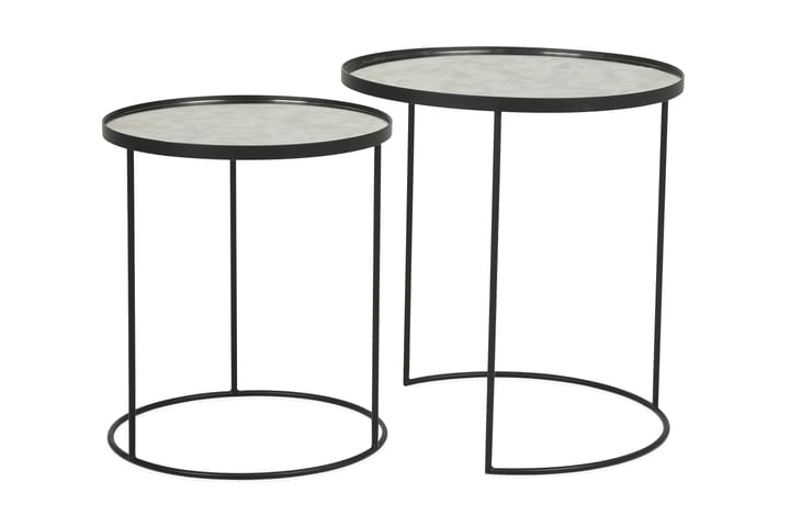 Sarjapöytä Hille 48,5 cm - Musta - Lamppupöytä - Tarjotinpöytä & pikkupöytä
