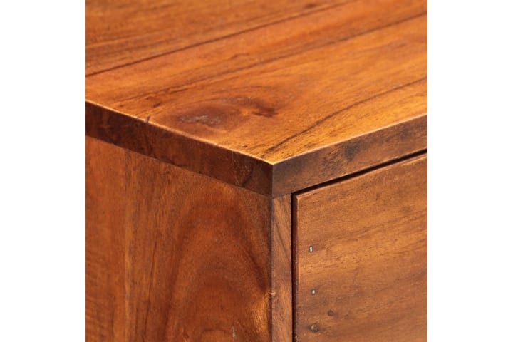 Senkki 100x35x76 cm täysi akaasiapuu - Ruskea - Lamppupöytä - Tarjotinpöytä & pikkupöytä