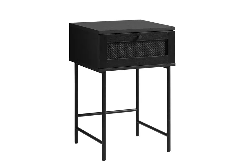 Sivupöytä Benzem 45 cm, Musta