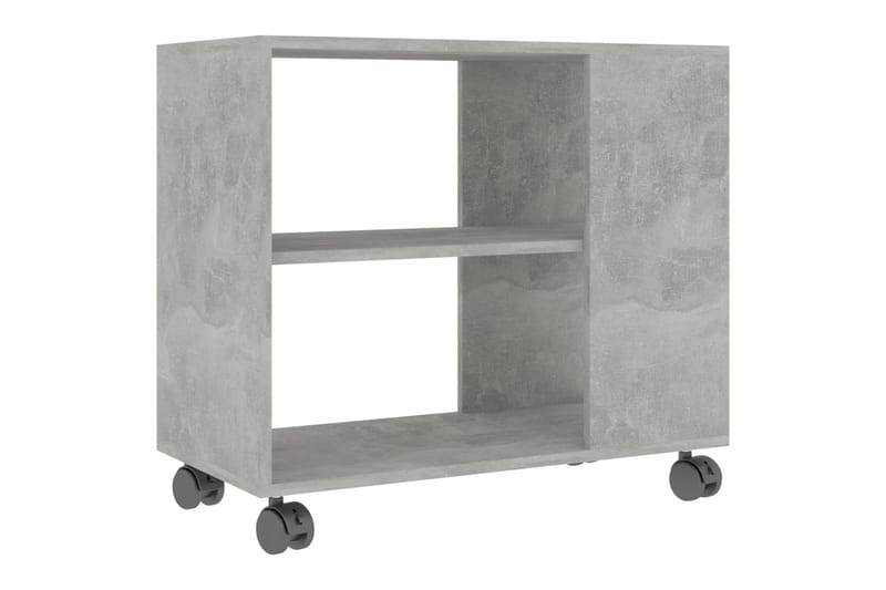 Sivupöytä betoninharmaa 70x35x55 cm lastulevy - Huonekalut - Pöytä & ruokailuryhmä - Apupöytä & sivupöytä - Tarjotinpöytä & pikkupöytä