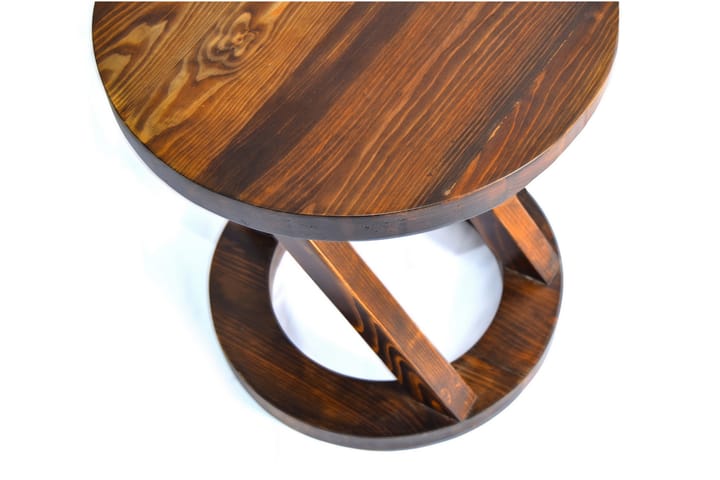 Sivupöytä Borgvattnet 45 cm - Ruskea - Tarjotinpöytä & pikkupöytä - Lamppupöytä