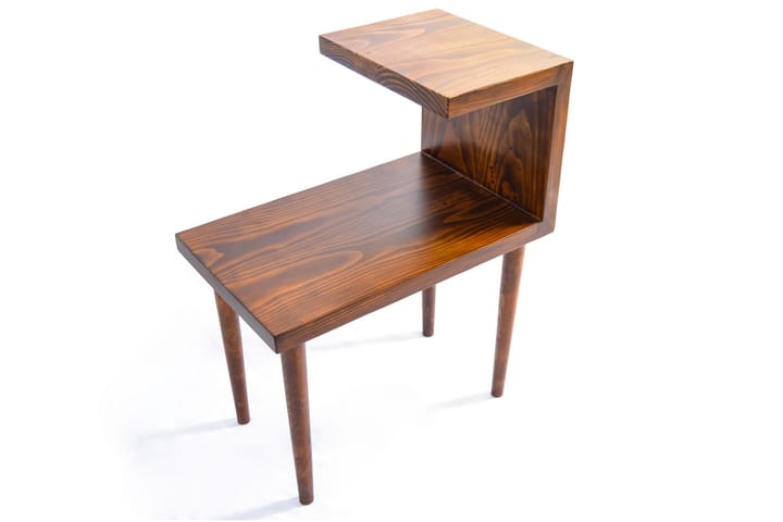 Sivupöytä Borgvattnet 65 cm - Ruskea - Tarjotinpöytä & pikkupöytä - Lamppupöytä
