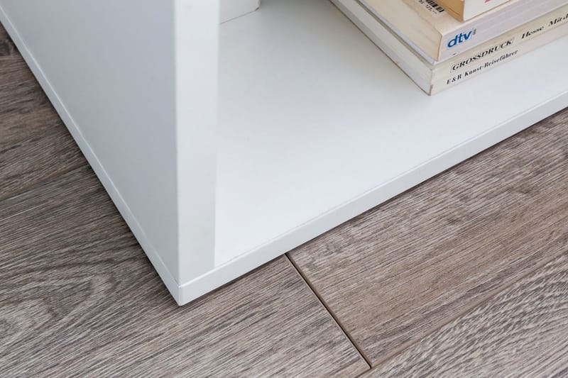 Sivupöytä Brittnea 35 cm - Valkoinen - Huonekalut - Pöytä & ruokailuryhmä - Apupöytä & sivupöytä - Tarjotinpöytä & pikkupöytä