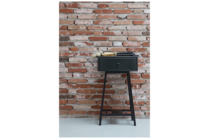 Sivupöytä Caelestis 45 cm - Musta - Huonekalut - Pöytä & ruokailuryhmä - Apupöytä & sivupöytä - Tarjotinpöytä & pikkupöytä