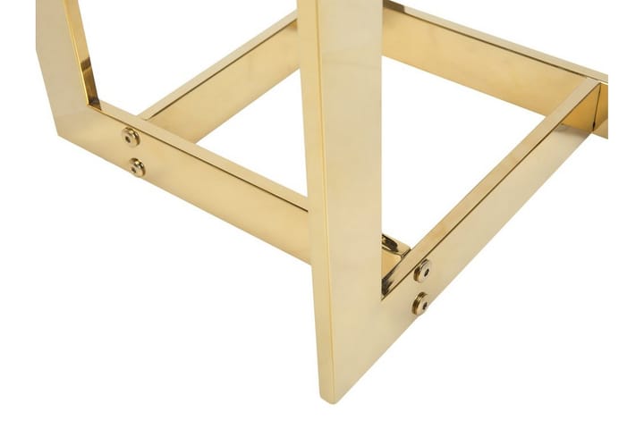 Sivupöytä Crystal 40 cm - Kulta - Tarjotinpöytä & pikkupöytä - Lamppupöytä