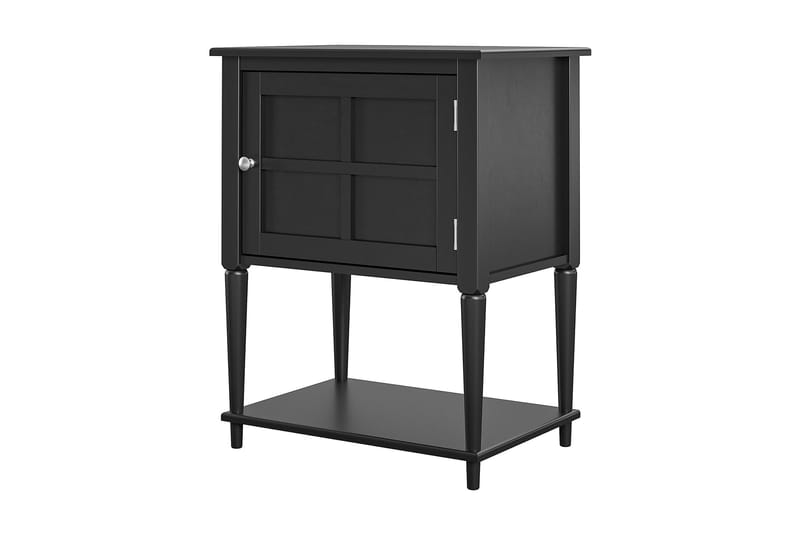 Sivupöytä Fairmont 56 cm Musta - Dorel Home - Huonekalut - Pöytä & ruokailuryhmä - Apupöytä & sivupöytä - Tarjotinpöytä & pikkupöytä