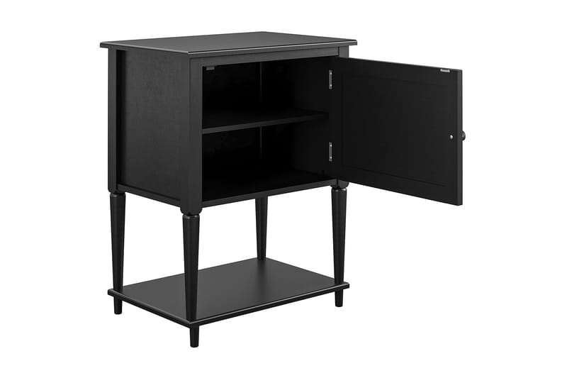 Sivupöytä Fairmont 56 cm Musta - Dorel Home - Huonekalut - Pöytä & ruokailuryhmä - Apupöytä & sivupöytä - Tarjotinpöytä & pikkupöytä