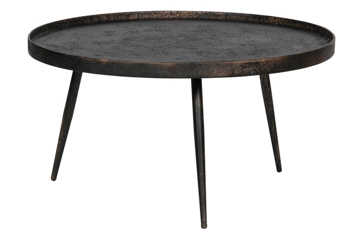 Sivupöytä Fredvik 76 cm Pyöreä - Kulta - Tarjotinpöytä & pikkupöytä - Lamppupöytä