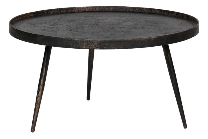 Sivupöytä Fredvik 76 cm Pyöreä - Kulta - Tarjotinpöytä & pikkupöytä - Lamppupöytä