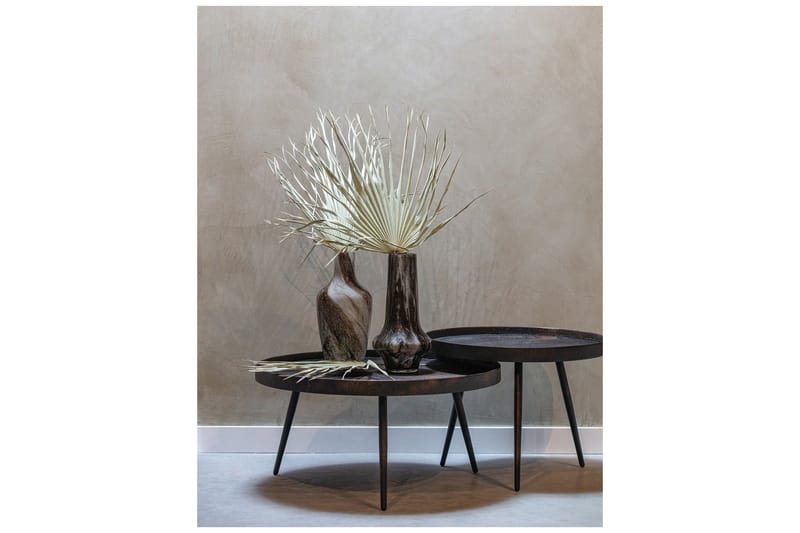 Sivupöytä Fredvik 76 cm Pyöreä, Kulta