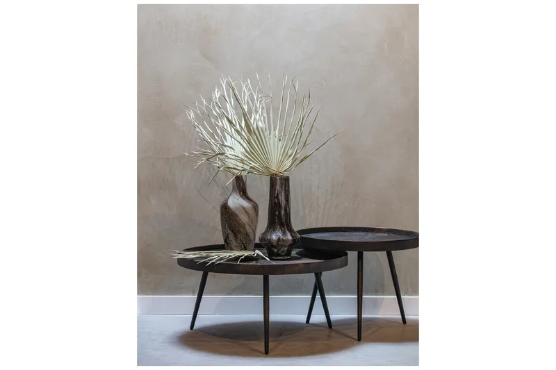 Sivupöytä Fredvik 76 cm Pyöreä, Kulta