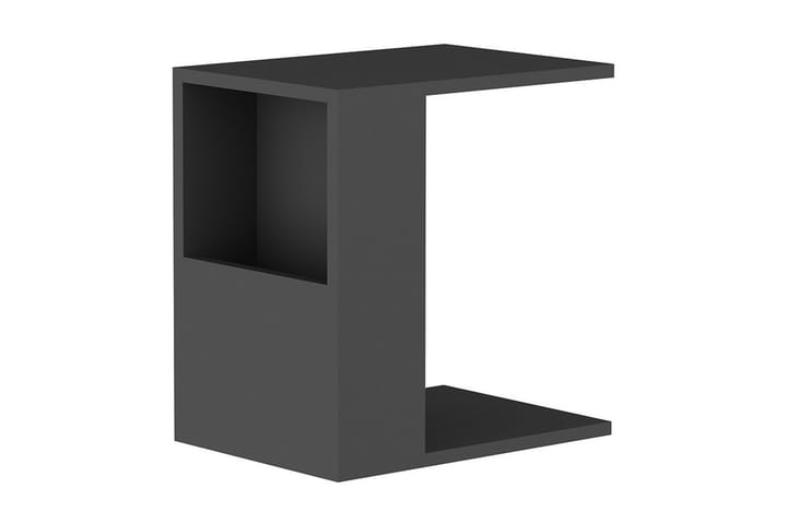 Sivupöytä Gathje 30 cm - Antrasiitti - Tarjotinpöytä & pikkupöytä - Lamppupöytä