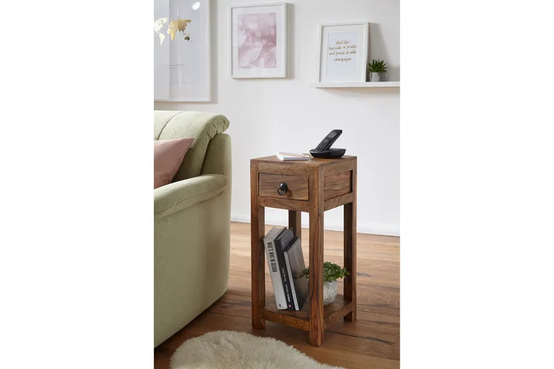 Sivupöytä Greening 30 cm - Puu/Luonnonväri - Huonekalut - Pöytä & ruokailuryhmä - Apupöytä & sivupöytä - Tarjotinpöytä & pikkupöytä