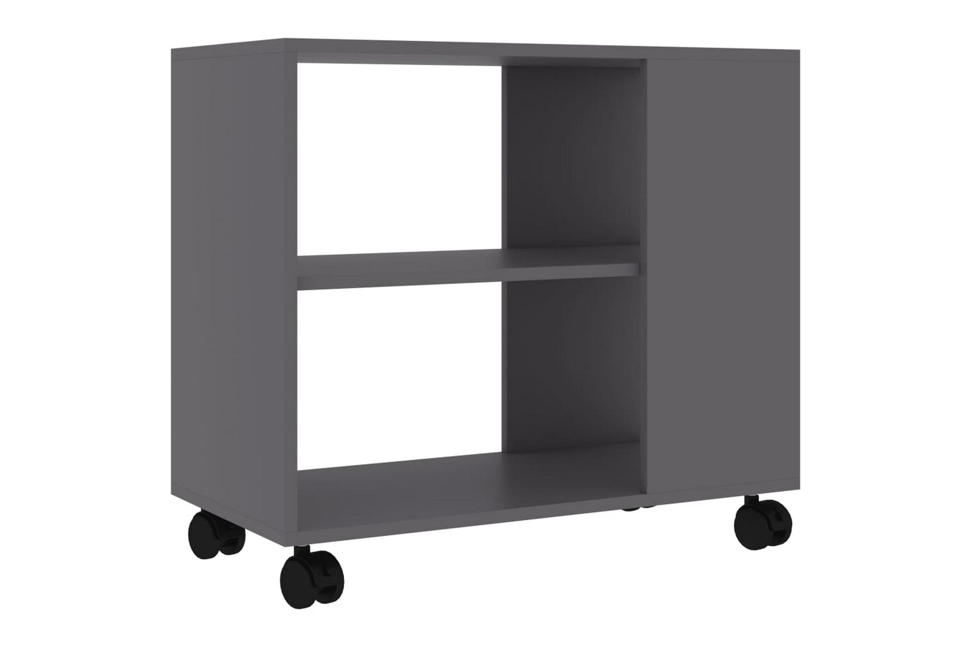 Sivupöytä harmaa 70x35x55 cm lastulevy - Huonekalut - Pöytä & ruokailuryhmä - Apupöytä & sivupöytä - Tarjotinpöytä & pikkupöytä