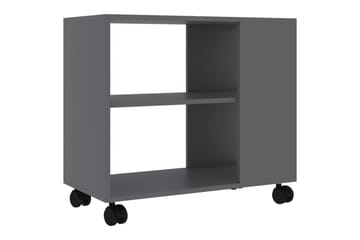 Sivupöytä harmaa 70x35x55 cm lastulevy - Huonekalut - Pöytä & ruokailuryhmä - Apupöytä & sivupöytä - Tarjotinpöytä & pikkupöytä
