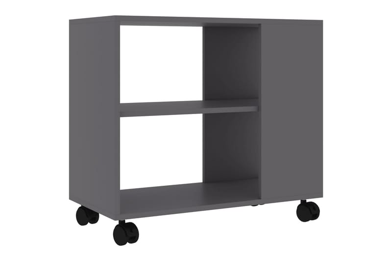 Sivupöytä harmaa 70x35x55 cm lastulevy - Huonekalut - Pöytä & ruokailuryhmä - Apupöytä & sivupöytä - Tarjotinpöytä & pikkupöytä