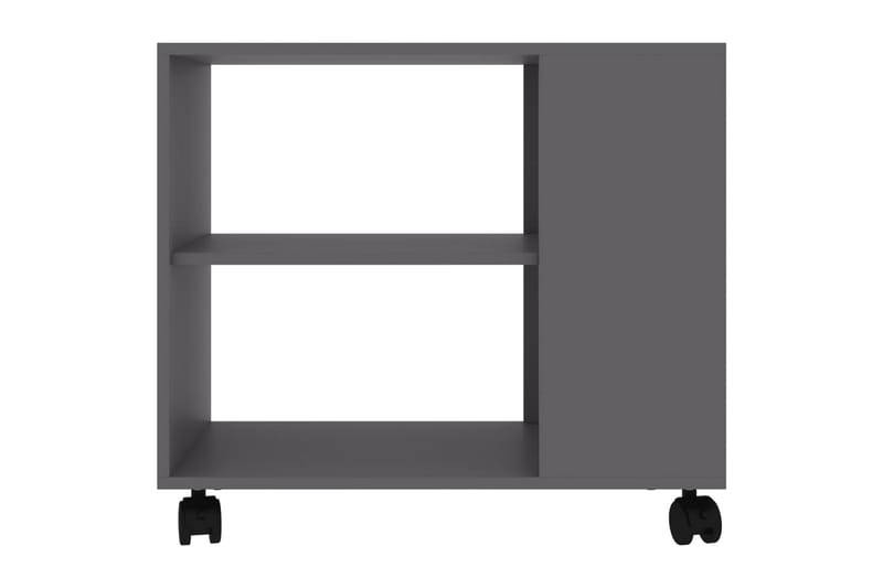 Sivupöytä harmaa 70x35x55 cm lastulevy - Huonekalut - Pöytä & ruokailuryhmä - Apupöytä & sivupöytä - Tarjotinpöytä & pikkupöytä