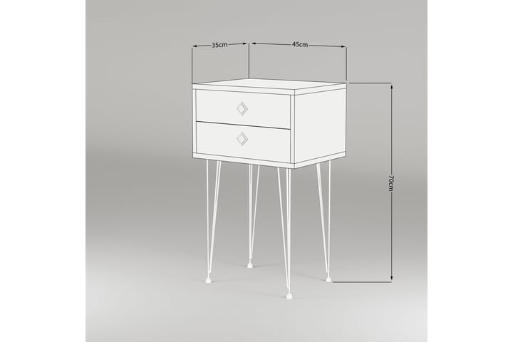 Sivupöytä Kanisha - Tarjotinpöytä & pikkupöytä - Lamppupöytä