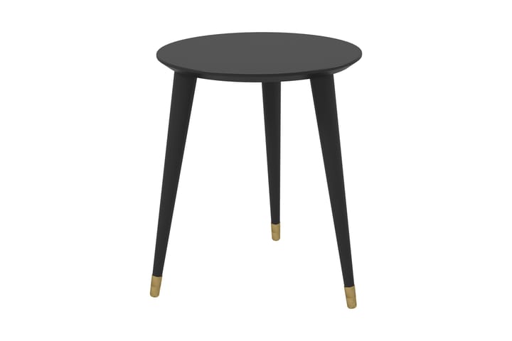 Sivupöytä Kennington 50 cm Pyöreä Musta - Novogratz - Tarjotinpöytä & pikkupöytä - Lamppupöytä