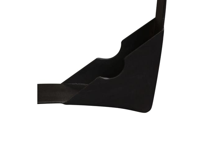 Sivupöytä kierrätetty täyspuu 60x40 cm - Musta - Lamppupöytä - Tarjotinpöytä & pikkupöytä