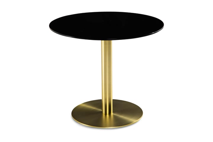 Sivupöytä Leros 60 cm - Musta - Tarjotinpöytä & pikkupöytä - Lamppupöytä