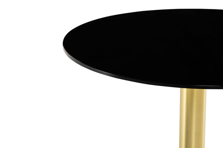 Sivupöytä Leros 60 cm - Musta - Tarjotinpöytä & pikkupöytä - Lamppupöytä