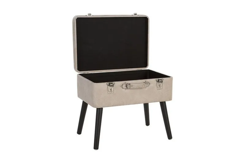 Sivupöytä Mallard 52 cm - Beige - Huonekalut - Pöytä & ruokailuryhmä - Apupöytä & sivupöytä - Tarjotinpöytä & pikkupöytä