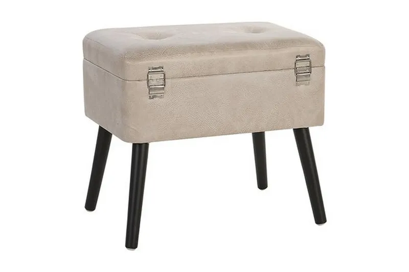 Sivupöytä Mallard 52 cm - Beige - Huonekalut - Pöytä & ruokailuryhmä - Apupöytä & sivupöytä - Tarjotinpöytä & pikkupöytä